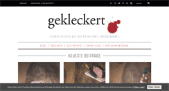 Desktop Screenshot of gekleckert.de